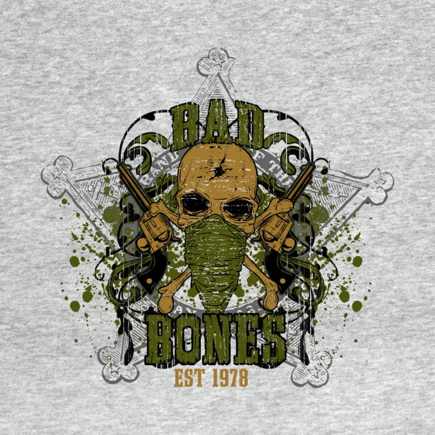 BAd Bones Skull by Corialis